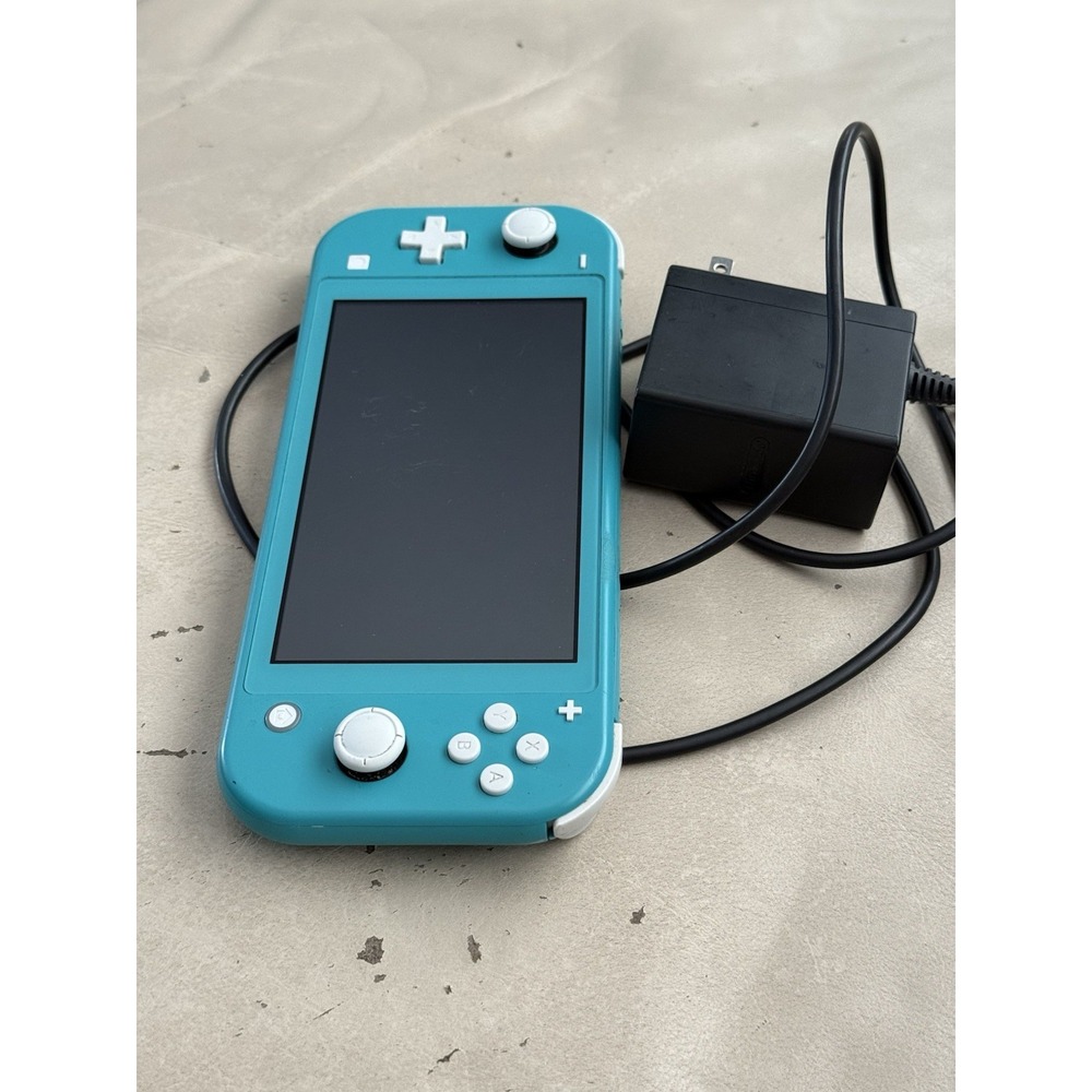 Nintendo Switch Lite- Turquoise  With Charger‎ , Works Good